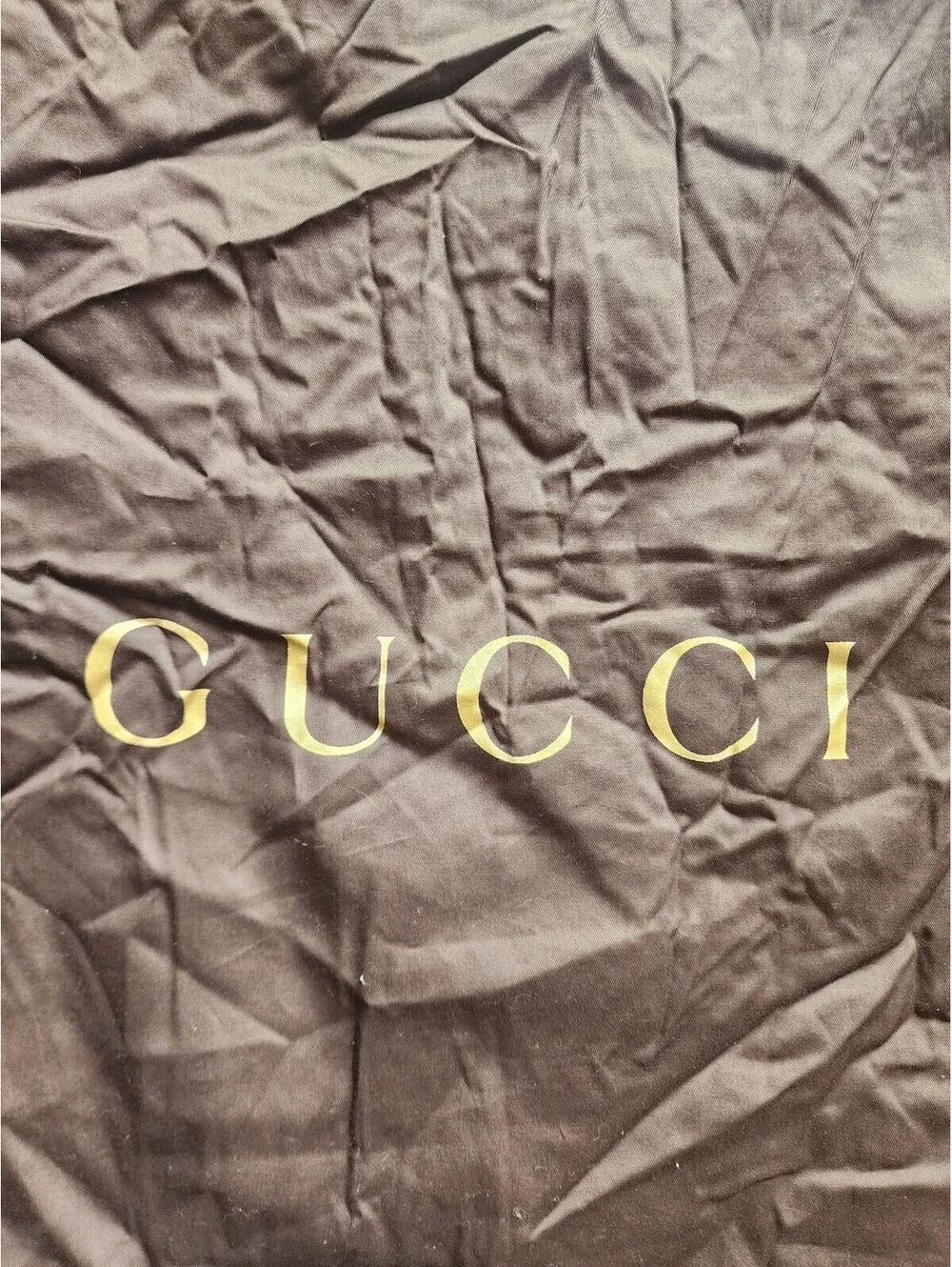 Gucci Brown Dust Bag 24